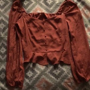 Cropped off the shoulder shirt from Ross